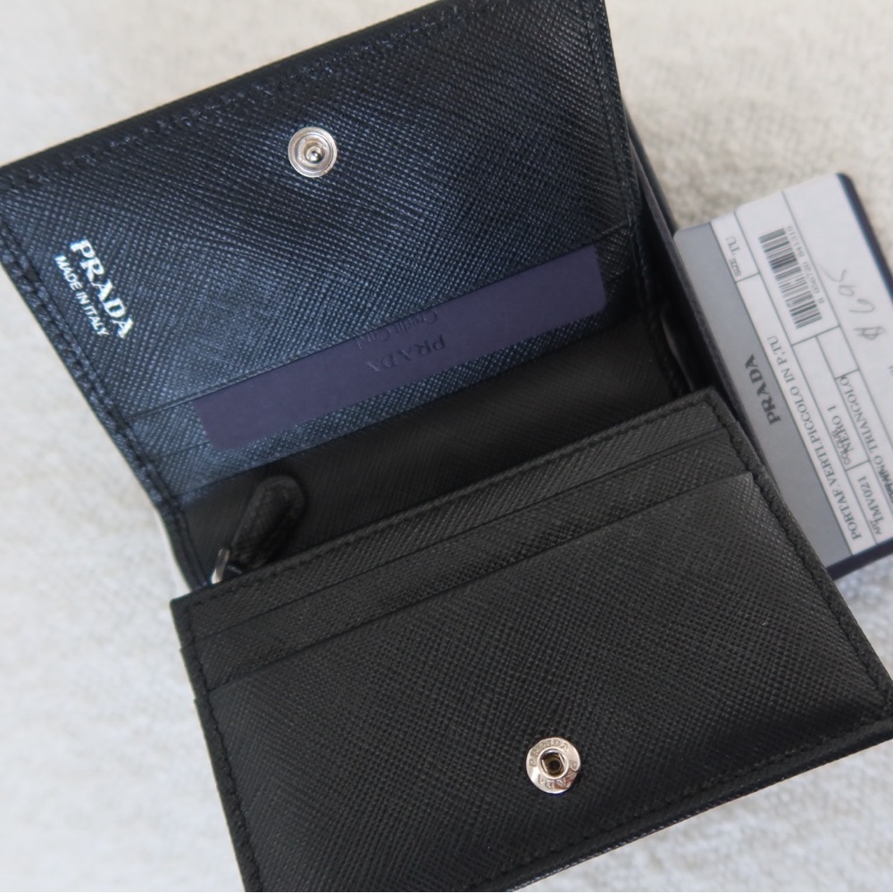 Prada Small Saffianno Leather Wallet - Picture 3 of 5